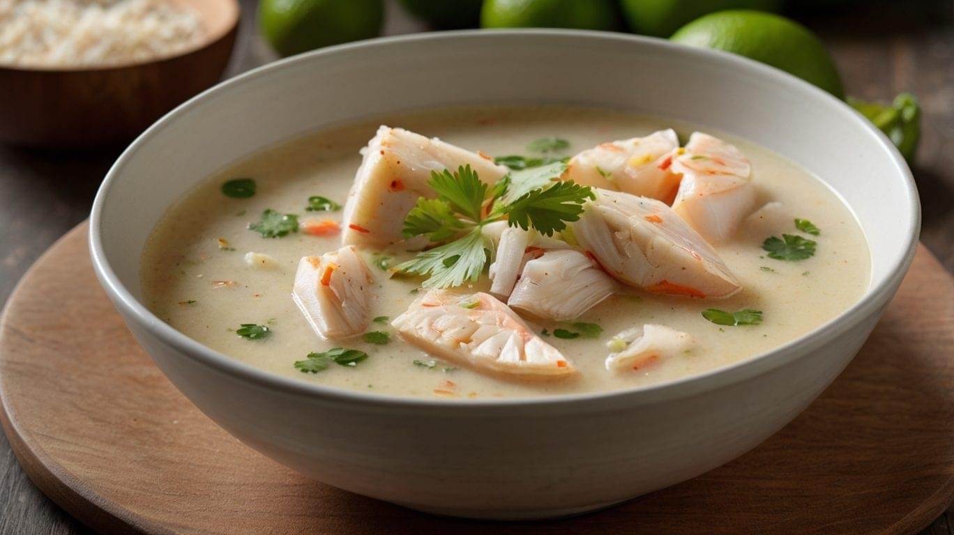 Coconut Lime Fish Soup